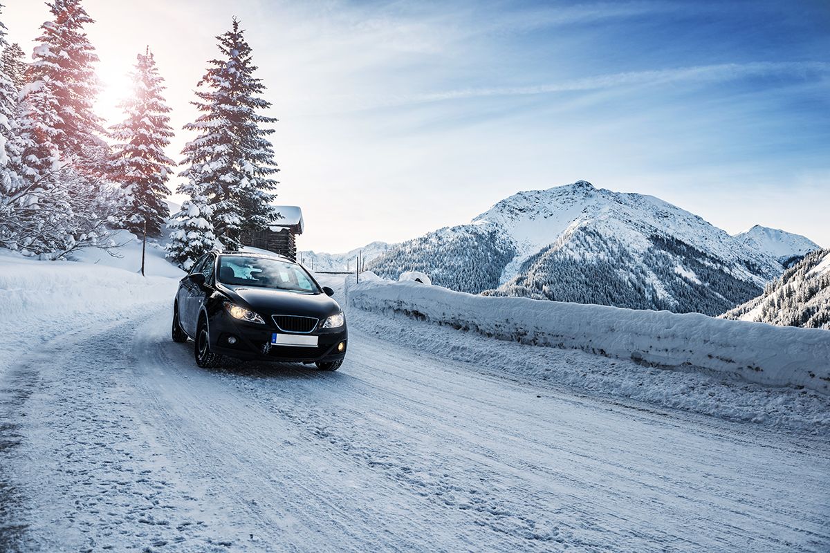 Unterwegs bei Eis und Schnee