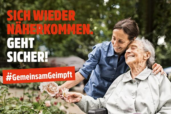 Sujet-Bild der Kampagne GemeinsamGeimpft